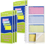 Sinmoe 6 Pcs Spiral Bound Phone Message Book by Sinmoe
