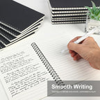 miikoul 100 Packs A5 Spiral Notebooks, 60 Sheets/120 Pages, Hardcover Lined - Image 4