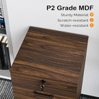 VINGLI 2 Drawer File Cabinet - Image 7