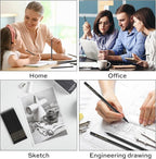 VUSIGN #2 Pencils Bulk, 72 Pack Pre-Sharpened HB Pencils, - Image 9