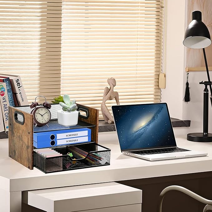 Wood Desk Organizer - Image 4