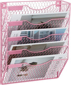 EASEPRES Mail Organizer Wall Mount Hanging File Holder Storage, Metal Chicken by EASEPRES