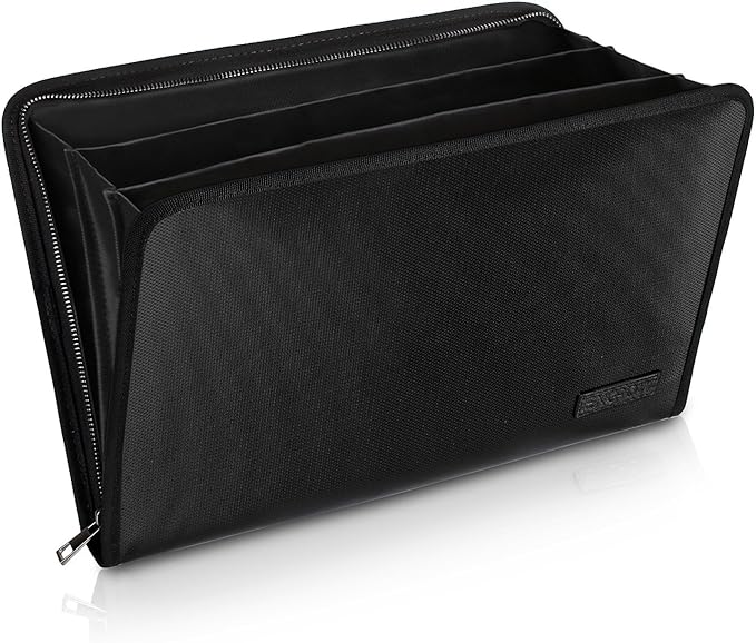 Expanding File Folder Important Document Organizer Fireproof & Waterproof by ENGPOW