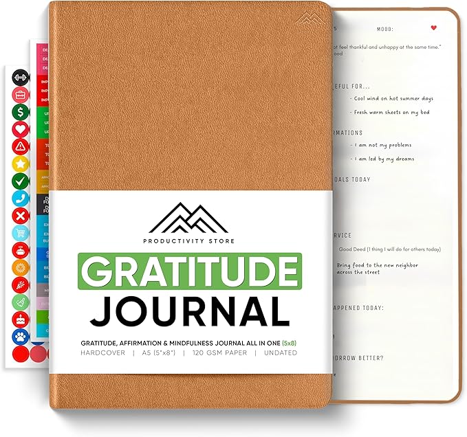 Gratitude & Self-Care Journal by PRODUCTIVITYSTORE
