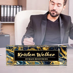 Personalized Name Plate for Desk Custom Acrylic Desk Name Plate Custom Employee - Image 3