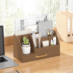 Wisuce Bamboo Mail Organizer Countertop - Image 2