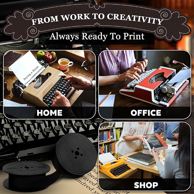 4 Pairs Typewriter Ribbon - Image 8