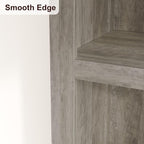 IDEALHOUSE 71" Farmhouse Bookshelf w/Adjustable Shelves & 31.5 in Whidth - Image 5