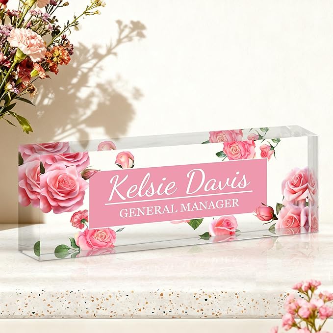 Ship Next Day-Custom Name Plate by Unknown