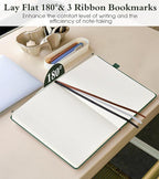 PAIBAS Graph Notebook for Women Men, 160 Pages Grid Paper, Graphing Notebooks - Image 5