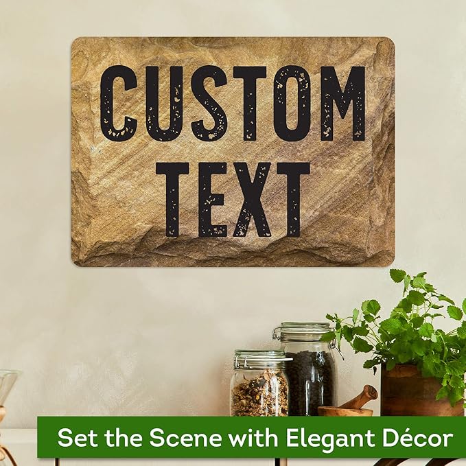 Custom Sign, Custom Street Sign, 11 Font Colors, 13 Font Styles, 4 Hole Options - Image 4