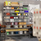Regal Altair 24" Deep x 72" Wide x 86" Height Wire Shelving Kit | 10-Tier | NSF - Image 4