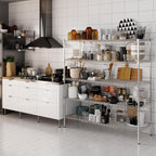 Regal Altair 21" Deep x 60" Wide x 64" Height Wire Shelving Kit | 5-Tier | NSF - Image 2