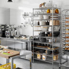 Regal Altair 24" Deep x 36" Wide x 86" Height Wire Shelving Kit | 10-Tier | NSF - Image 7
