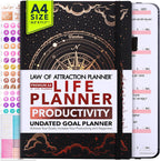 Life Planner - Undated Weekly & Monthly Planner, 12-Month Journey to Increase