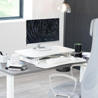 VIVO 28 inch Desk Converter, K Series, Height Adjustable Sit to Stand Riser - Image 8