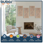 BUBOS 4 Pack Thickened Acoustic Panels, 23.6''x11.8'' Self-Adhesive Sound - Image 3
