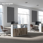 Olanglab Acoustic Panels 2 Pack, Fabric Wrapped Sound Proof Foam Panels - Image 7