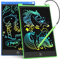 TECJOE 2 Pack LCD Writing Tablet, 10 Inch Colorful Doodle Board Drawing Tablet by TECJOE