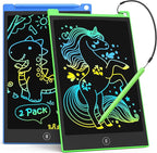 TECJOE 2 Pack LCD Writing Tablet, 10 Inch Colorful Doodle Board Drawing Tablet by TECJOE