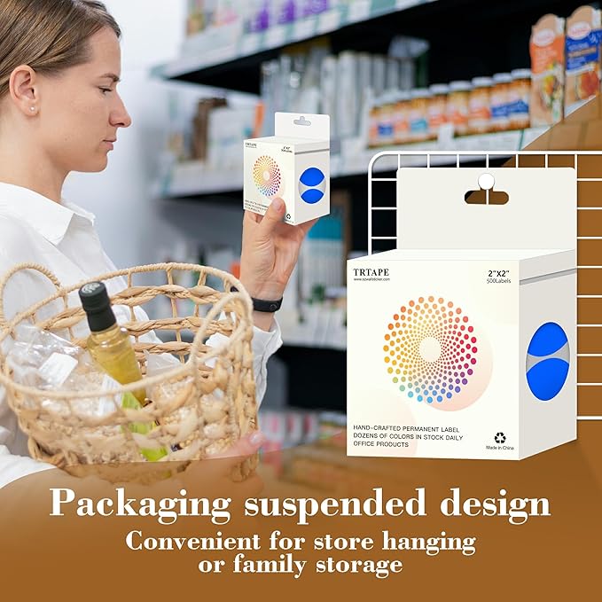 2 Inch Color Coding Round Labels - Image 4