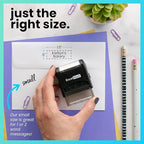 ExcelMark Custom Stamp – Clear & Crisp Impressions – Personalized Self-Inking - Image 7