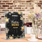 Aheroi Acrylic Sign Holder 8.5 x 11, Plastic Stands Flyer Display, Office - Image 7
