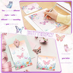 TaoBary 160 Pcs Stationery Paper Set 50 Double Sided Stationery Papers - Image 5