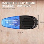 100 Magnetic Memo Holders Set - Image 5