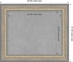 Amanti Art Silver Framed Magnetic Board 21x25 Small Vision Board - Image 4