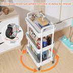 Calmootey 3-Tier Rolling Utility Cart - Image 8