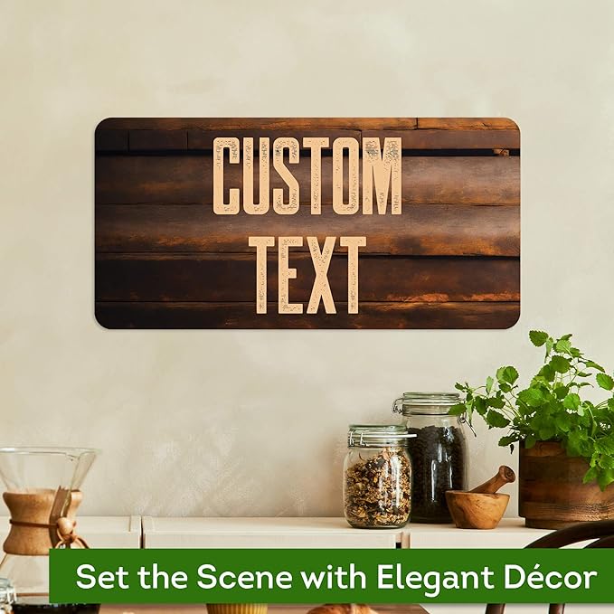 Custom Sign, Custom Street Sign, 11 Font Colors, 13 Font Styles, 4 Hole Options - Image 4