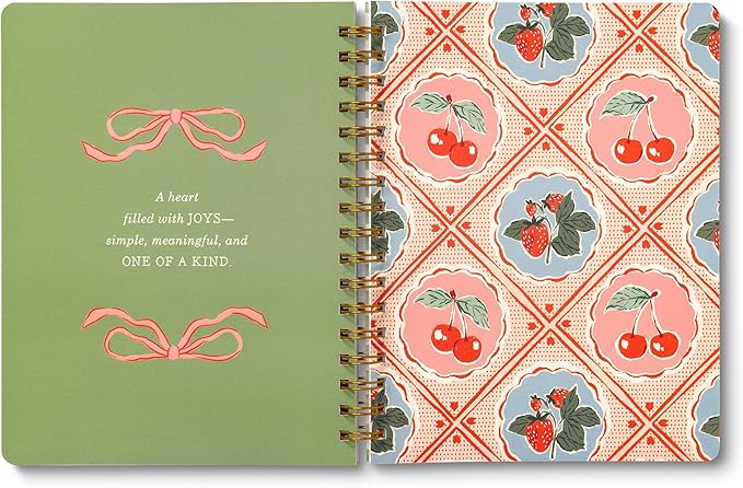 Compendium Spiral Notebook — Joy Is Handmade. — A Designer Spiral Notebook - Image 7