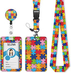 ID Badge Holder with Breakaway Lanyard, Lanyards by Mcapirivo