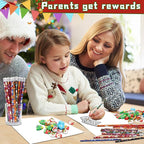 JULMELON 72PCS Christmas Party Favors Set, Pencils - Image 7