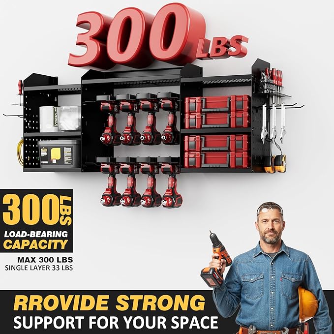 VDEVY Power Tool Organizer Wall Mount - Image 7