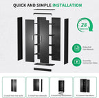 metal garage storage cabinet, durable metal storage solution, view 10