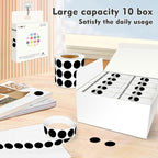 PARLAIM 3/4 Inch Round Permanent Adhesive Color-Code Dot Stickers, 10000 - Image 7