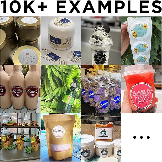 100-500 Custom Stickers Roll Personalized Business Labels Decals, 1.5"-10" - Image 9