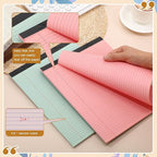 Fuutreo 8 Pcs 8.5'' x 11'' Colored Legal Pad Writing Pads Narrow Ruled 50 - Image 3
