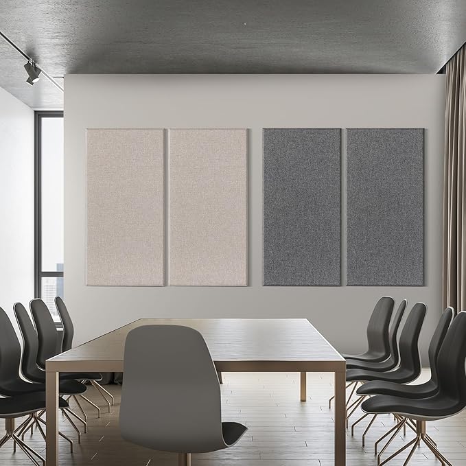 2” Thick Acoustic Panels with Hanging Hardware - Image 2
