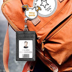 Badge Reel Retractable with ID Clip Goose Badge Reel Holder Funny Cute Acrylic - Image 6