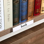 Containlol 50 Pcs Moveable Shelf Label Holders - Image 3