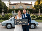 Custom Family Name Sign | Personalized Wooden Wedding Gift | Rustic Last Name - Image 3