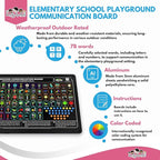 Weather-Proof Aluminum School Playground Communication Board - Image 6