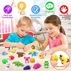 Arscniek 40 Pack 3D Puzzle Animal & Food Erasers - Image 5