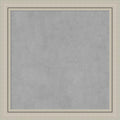 Amanti Art Silver Framed Magnetic Board 24x24 Medium Vision Board by AmantiArt