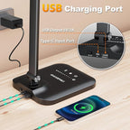 CHARYJOD LED Desk Lamp for Office Home, Height Adjustable Architect Desk Light - Image 2