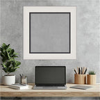 Amanti Art Silver Framed Magnetic Board 22x22 Small Vision Board - Image 6