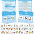 Ireer 1 Set First Then Visual Schedule by Ireer